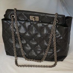 Channel Authentic & Rare Caviar Petit Shopping Bag